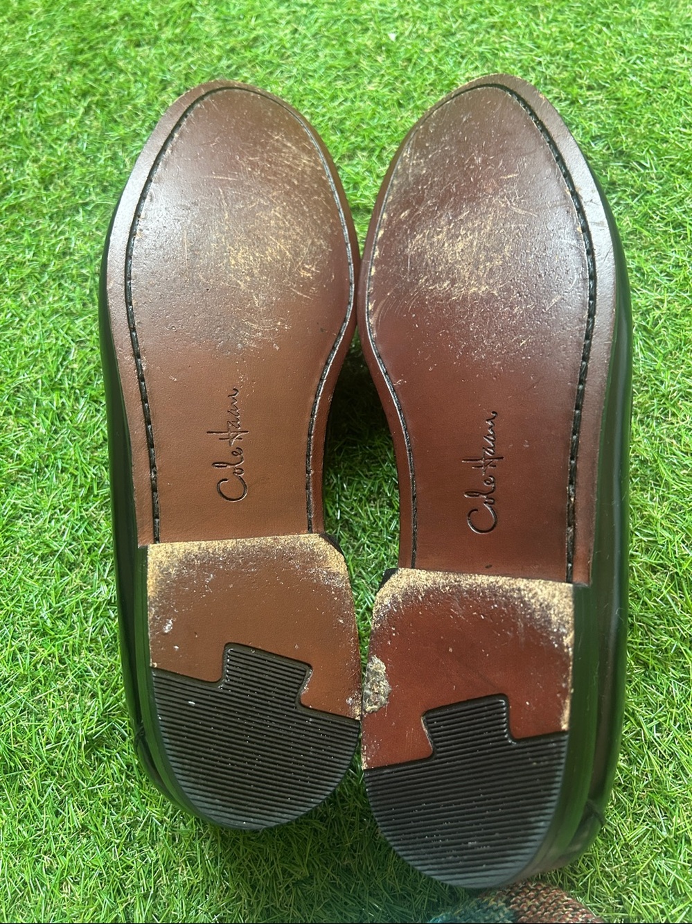 Cole Hann Black Tassel Patent Leather Loafers - Picture 5 of 6
